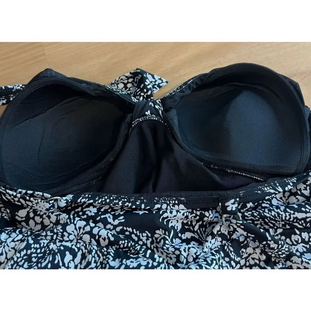 Swim Solutions NEW size 18 swim dress tummy control thigh minimizer - Picture 13 of 14